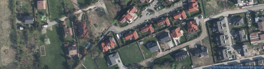 Zdjęcie satelitarne Zarosie ul.