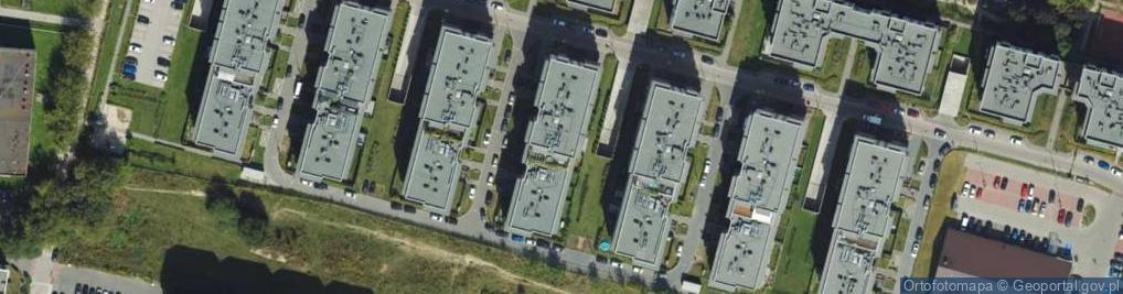 Zdjęcie satelitarne Żabiniec ul.