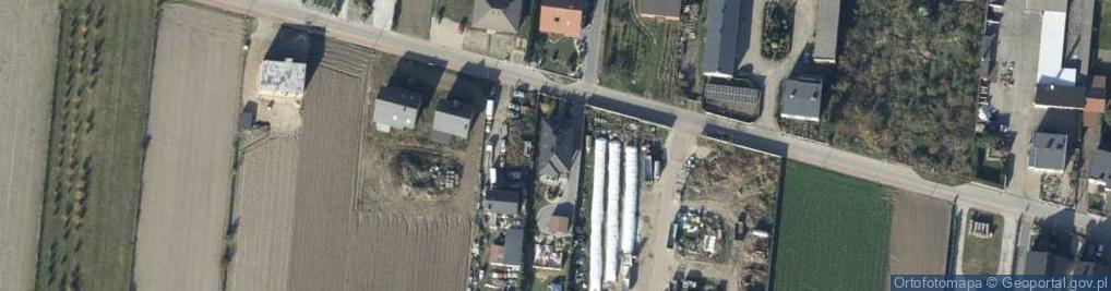 Zdjęcie satelitarne Zachodnia ul.