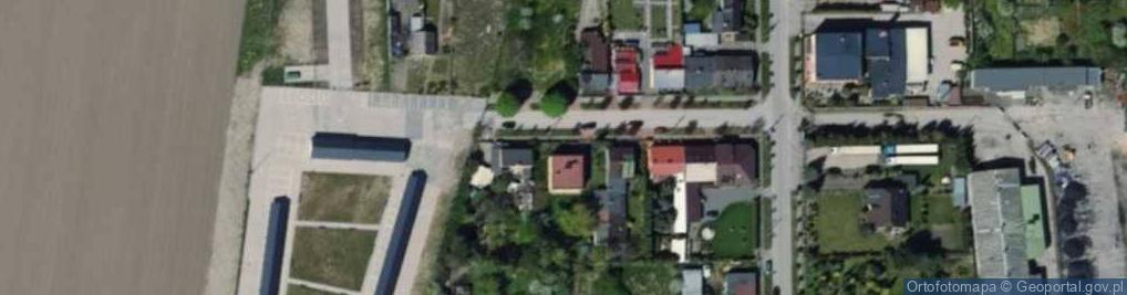 Zdjęcie satelitarne Zachodnia ul.