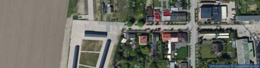 Zdjęcie satelitarne Zachodnia ul.