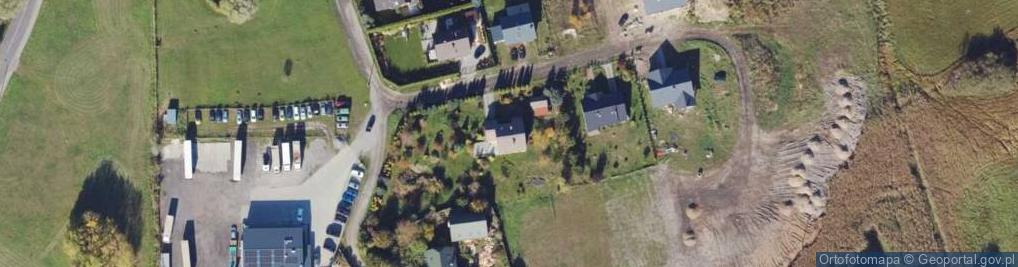Zdjęcie satelitarne Zaciszna ul.
