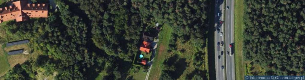 Zdjęcie satelitarne Za Górą ul.