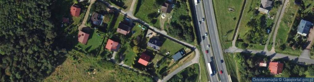 Zdjęcie satelitarne Za Górą ul.