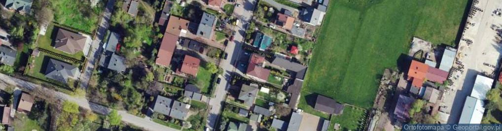 Zdjęcie satelitarne Zachodnia ul.