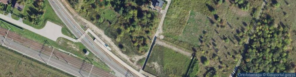 Zdjęcie satelitarne Zachodnia ul.