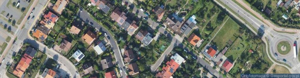 Zdjęcie satelitarne Zacisze ul.