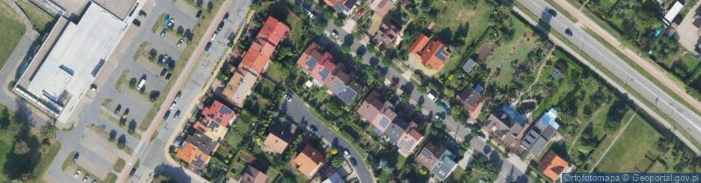 Zdjęcie satelitarne Zacisze ul.