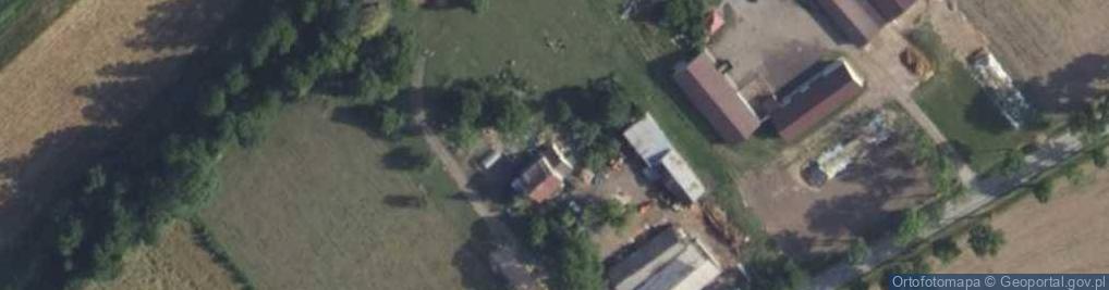 Zdjęcie satelitarne Zalesie-Grzymały ul.