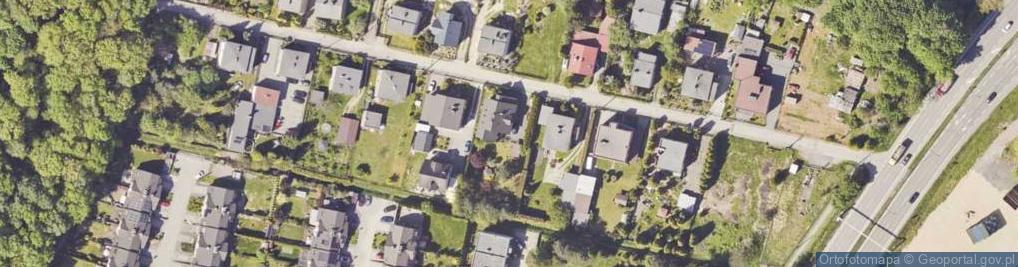 Zdjęcie satelitarne Zacisze ul.