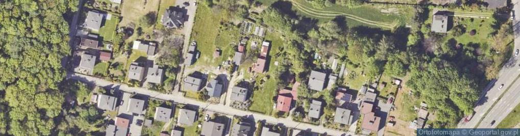 Zdjęcie satelitarne Zacisze ul.