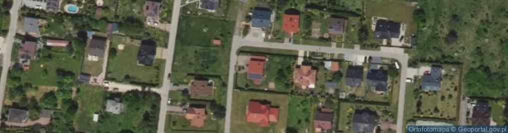 Zdjęcie satelitarne Zachodnia ul.