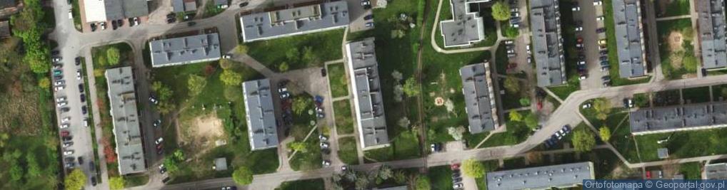 Zdjęcie satelitarne Zachodnia ul.