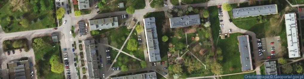 Zdjęcie satelitarne Zachodnia ul.
