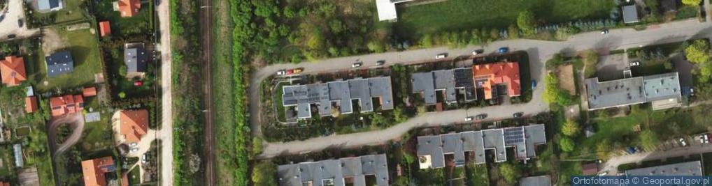 Zdjęcie satelitarne Zachodnia ul.