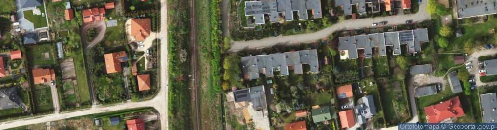 Zdjęcie satelitarne Zachodnia ul.