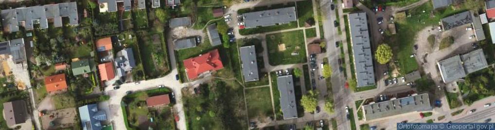 Zdjęcie satelitarne Zachodnia ul.