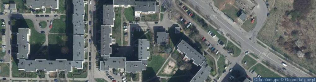Zdjęcie satelitarne Zapolskiej Gabrieli ul.