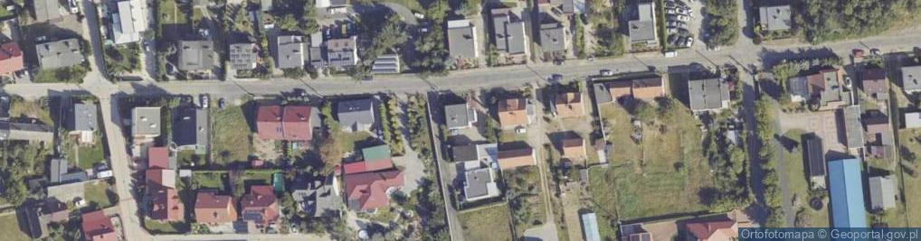 Zdjęcie satelitarne Zachodnia ul.