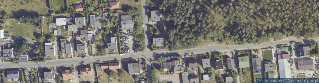 Zdjęcie satelitarne Zachodnia ul.