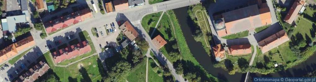 Zdjęcie satelitarne Zamkowa ul.