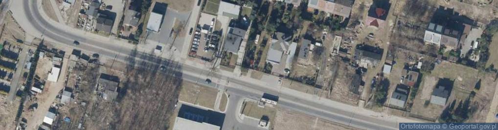 Zdjęcie satelitarne Zakładowa ul.