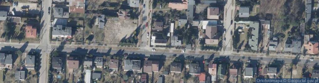 Zdjęcie satelitarne Zamorska ul.