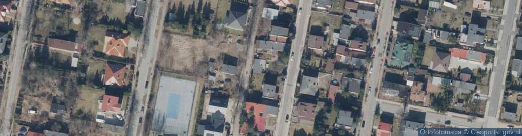 Zdjęcie satelitarne Zasieczna ul.