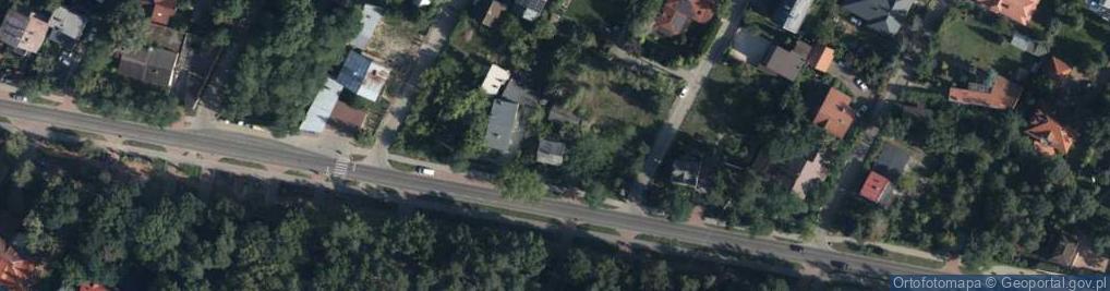 Zdjęcie satelitarne Zachodnia ul.