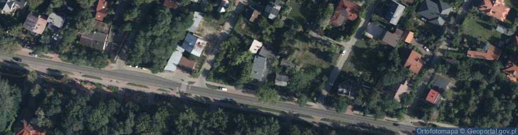 Zdjęcie satelitarne Zachodnia ul.
