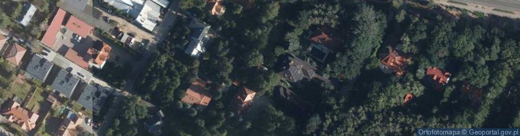 Zdjęcie satelitarne Zachodnia ul.