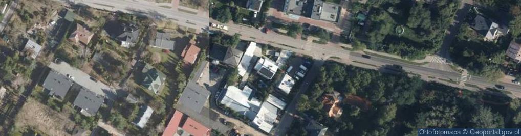Zdjęcie satelitarne Zachodnia ul.