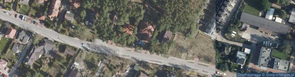 Zdjęcie satelitarne Zachodnia ul.
