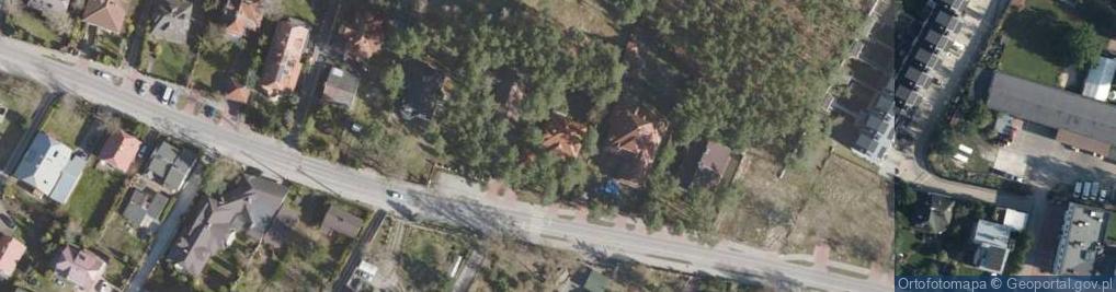 Zdjęcie satelitarne Zachodnia ul.