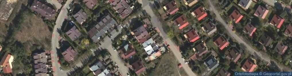 Zdjęcie satelitarne Zawilca ul.
