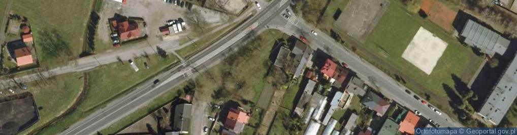 Zdjęcie satelitarne Żabia ul.
