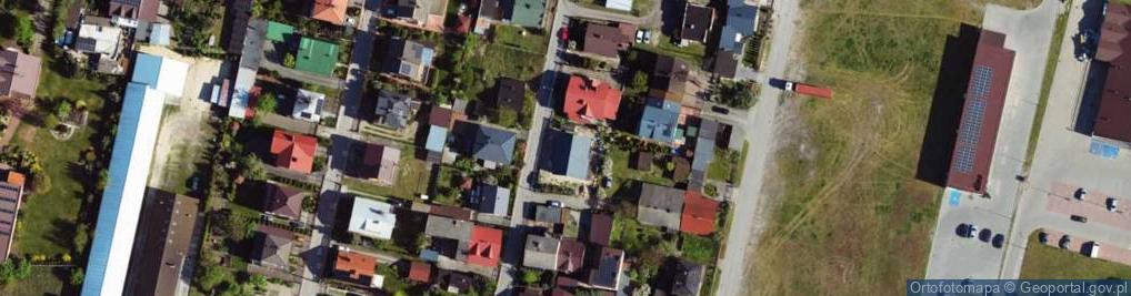 Zdjęcie satelitarne Zachodnia ul.