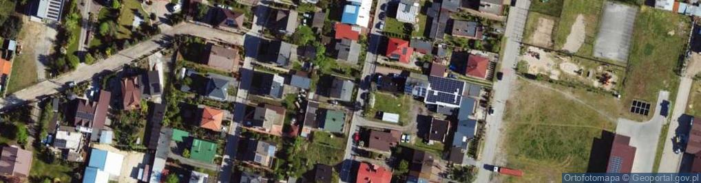 Zdjęcie satelitarne Zachodnia ul.