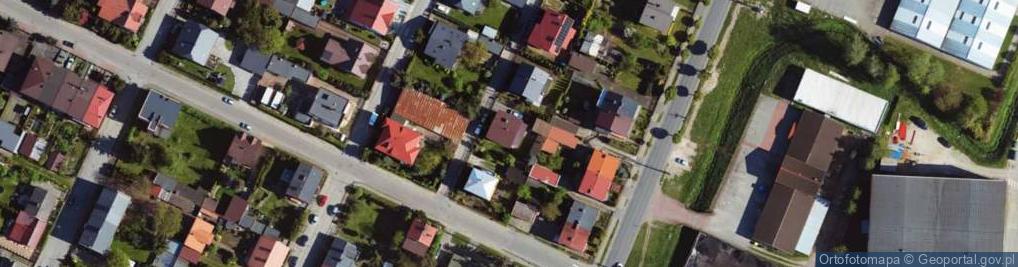 Zdjęcie satelitarne Zaciszna ul.