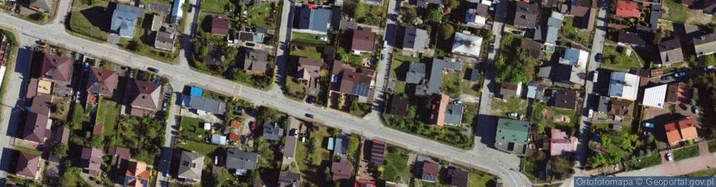 Zdjęcie satelitarne Zagórska ul.
