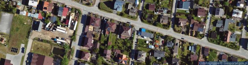 Zdjęcie satelitarne Zagórska ul.
