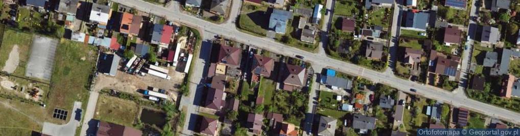 Zdjęcie satelitarne Zagórska ul.