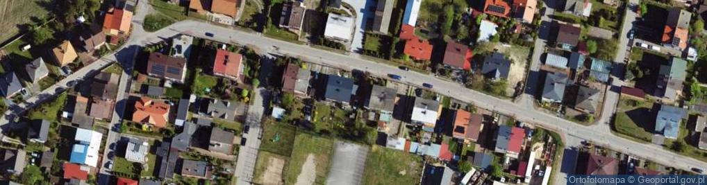 Zdjęcie satelitarne Zagórska ul.
