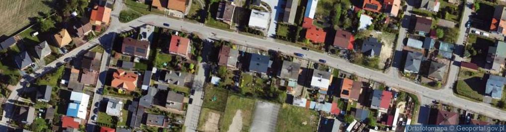 Zdjęcie satelitarne Zagórska ul.