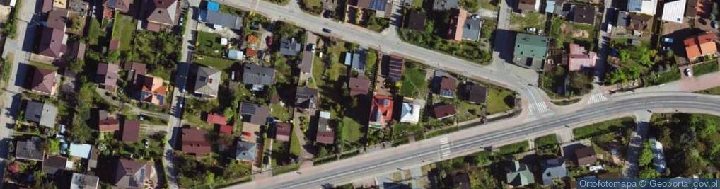 Zdjęcie satelitarne Zagórska ul.