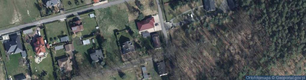 Zdjęcie satelitarne Zagłówek ul.