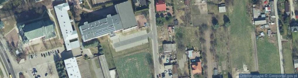 Zdjęcie satelitarne Zabrowarna ul.