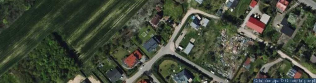 Zdjęcie satelitarne Zachodnia ul.