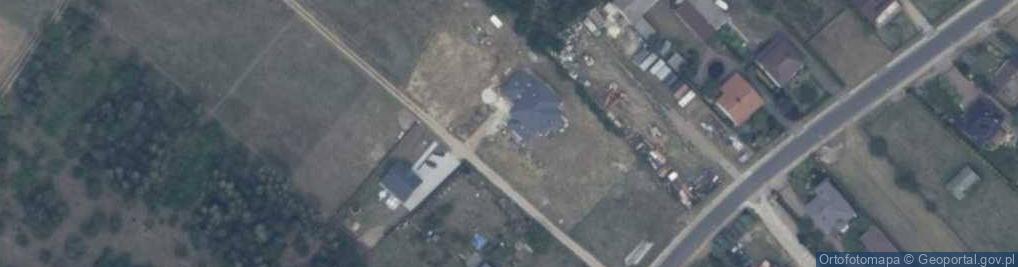 Zdjęcie satelitarne Zaciszna ul.
