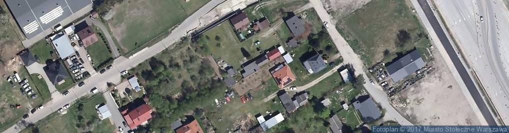 Zdjęcie satelitarne Zagórska ul.